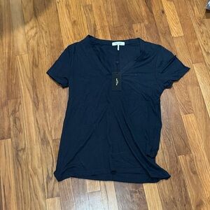 Rag & Bone Black Short Sleeve Tee